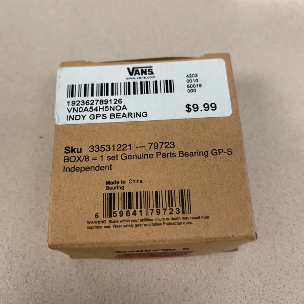 im selling brand new Indy GP-S bearings brand new.